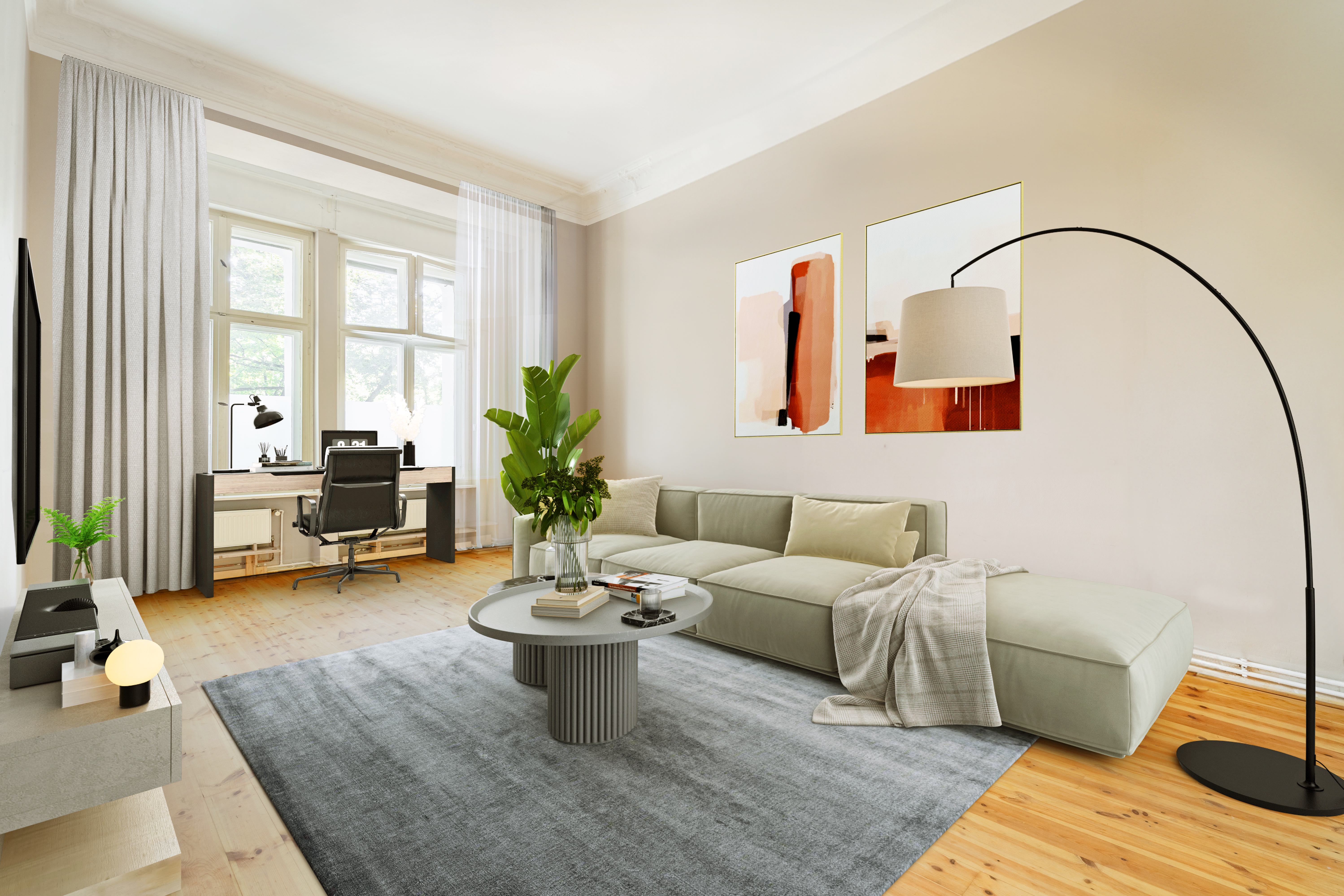 Elegante Altbauwohnung am Maybachufer